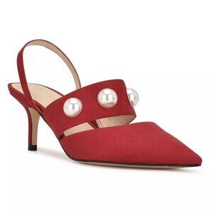 Pointed Toe Slingback Pumps